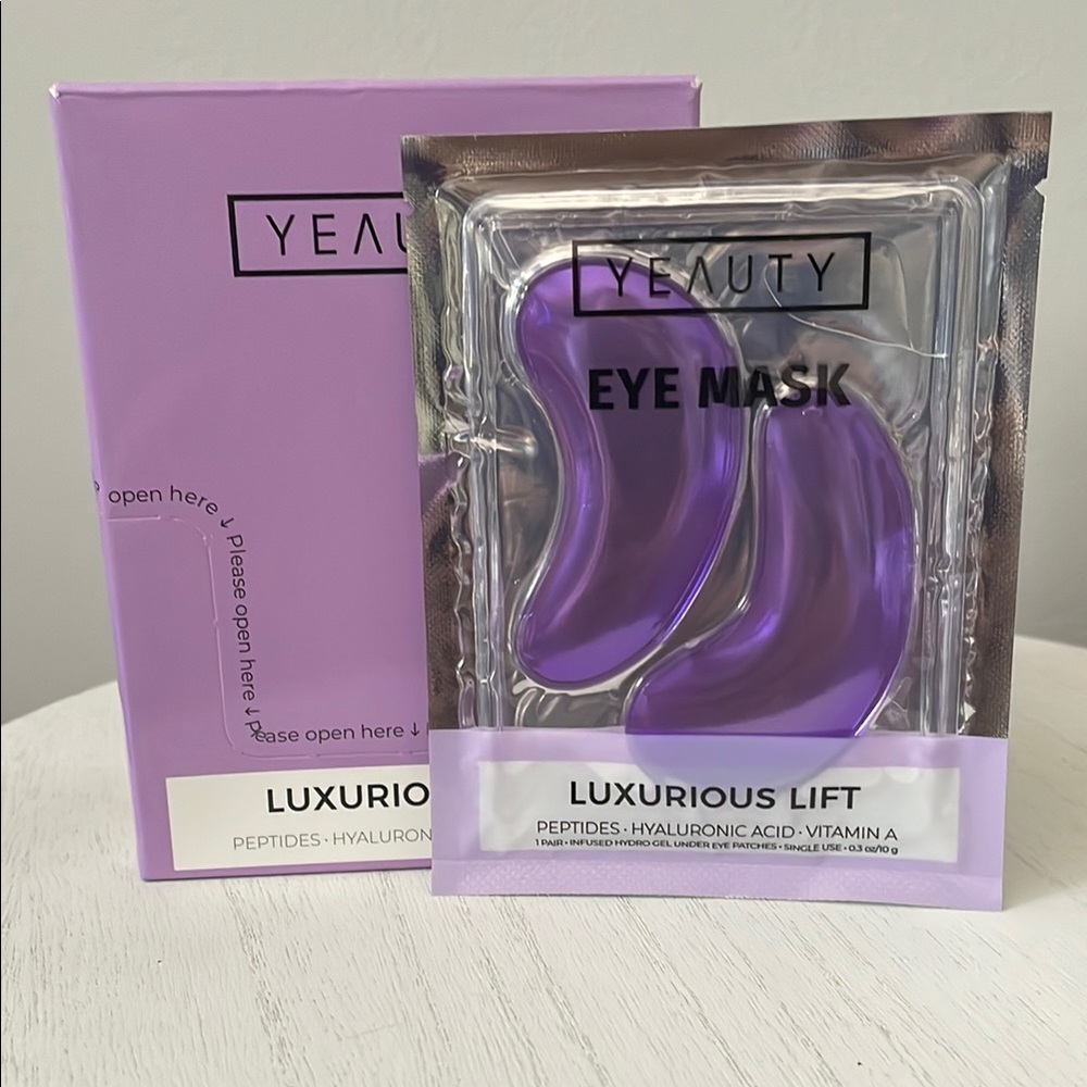 Yeauty Luxurious Lift Eye Mask - 25 piece NIB